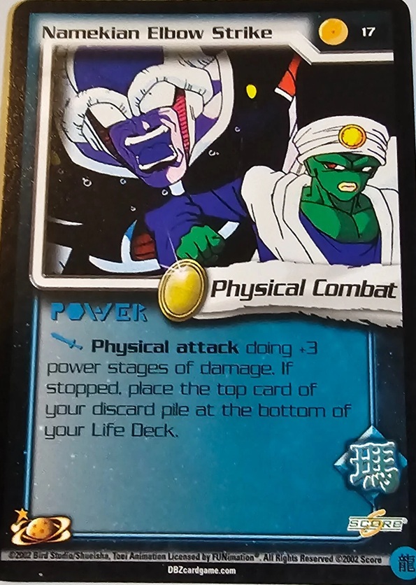 Namekian Elbow Strike card