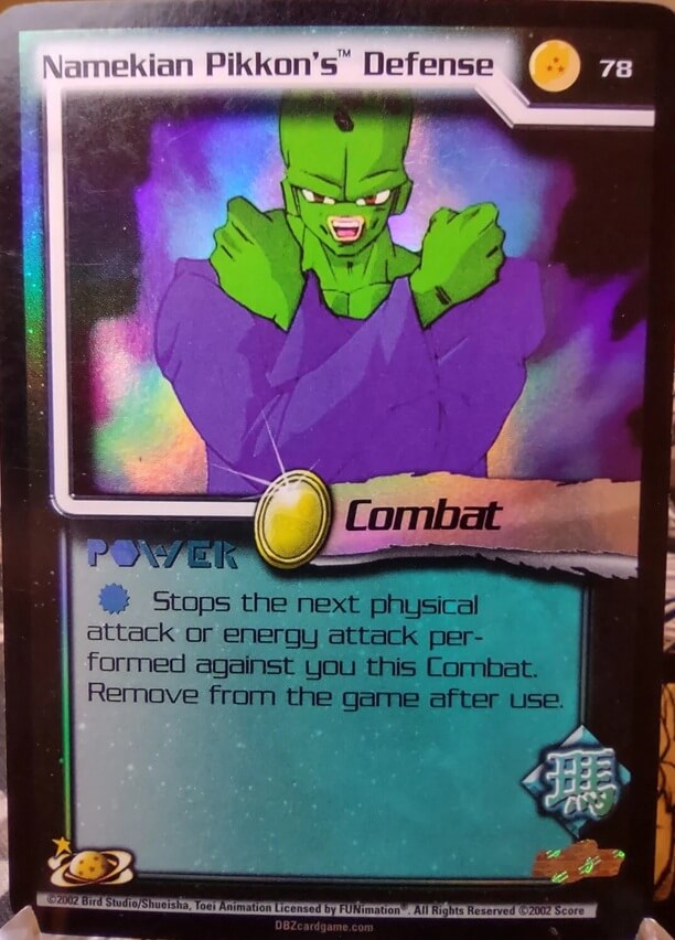 Namekian Pikkon's Defense card